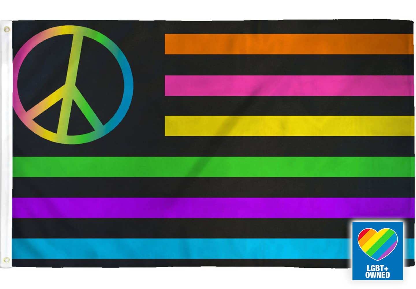 3x5' Transgender Symbol Pride Flag - Pride Basics